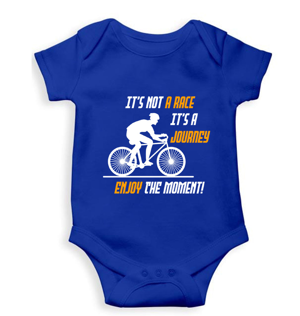 Cycling Kids Romper For Baby Boy/Girl-Royal Blue-Ektarfa.online