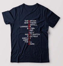 Load image into Gallery viewer, GOT Game Of Thrones T-Shirt for Men-Navy Blue-Ektarfa.online
