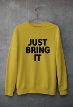 Load image into Gallery viewer, Just Bring IT Unisex Sweatshirt for Men/Women-Mustard Yellow-Ektarfa.online
