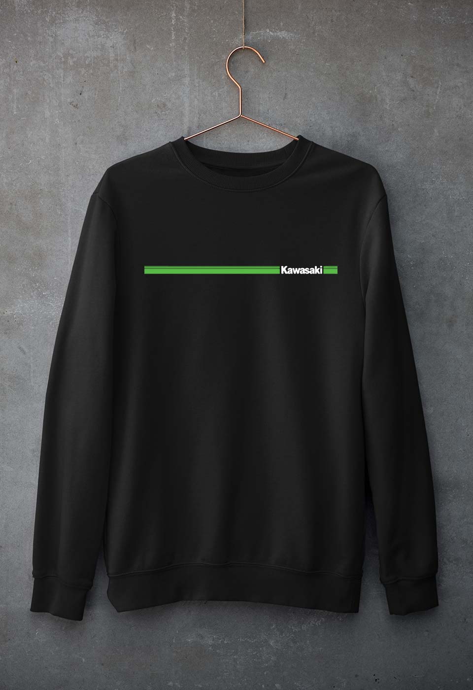 Kawasaki Unisex Sweatshirt for Men/Women-Black-Ektarfa.online
