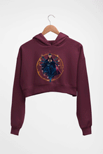 Load image into Gallery viewer, Doctor Strange Superhero Crop HOODIE FOR WOMEN-Maroon-Ektarfa.online
