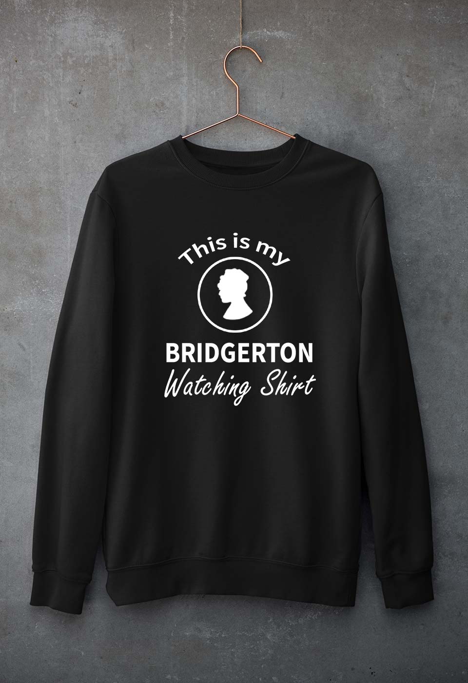 Bridgerton Unisex Sweatshirt for Men/Women-Black-Ektarfa.online