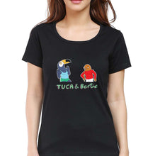 Load image into Gallery viewer, Tuca &amp; Bertie T-Shirt for Women-Black-Ektarfa.online
