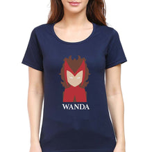 Load image into Gallery viewer, Wanda T-Shirt for Women-Navy Blue-Ektarfa.online
