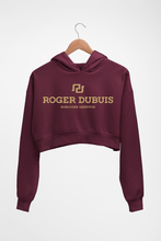 Load image into Gallery viewer, Roger Dubuis Crop HOODIE FOR WOMEN-Maroon-Ektarfa.online
