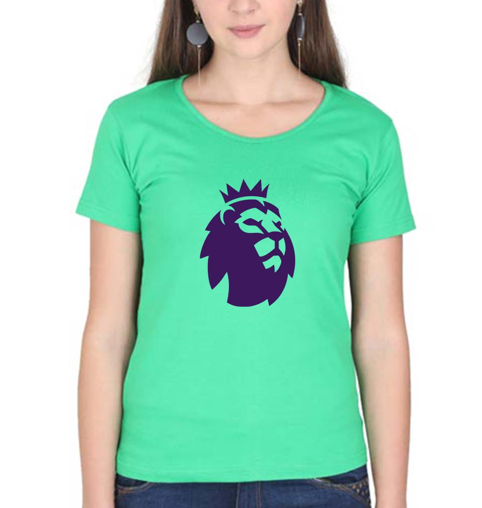 EPL Premier League T-Shirt for Women-flag green-Ektarfa.online