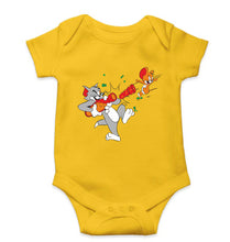 Load image into Gallery viewer, Tom and Jerry Kids Romper For Baby Boy/Girl-Yellow-Ektarfa.online
