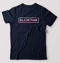 Load image into Gallery viewer, Black Pink Kpop T-Shirt for Men-Navy Blue-Ektarfa.online
