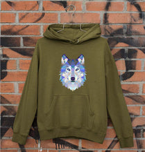 Load image into Gallery viewer, Wolf Unisex Hoodie for Men/Women-Olive Green-Ektarfa.online
