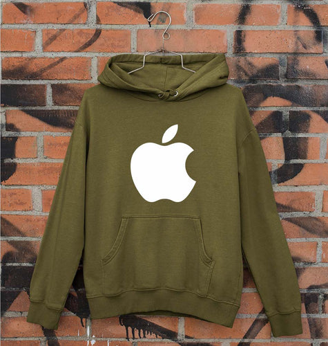 Apple Unisex Hoodie for Men/Women-Olive Green-Ektarfa.online