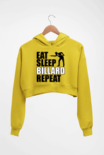 Load image into Gallery viewer, Billard Crop HOODIE FOR WOMEN-Mustard Yellow-Ektarfa.online
