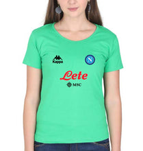 Load image into Gallery viewer, Napoli 2021-22 T-Shirt for Women-Flag Green-Ektarfa.online
