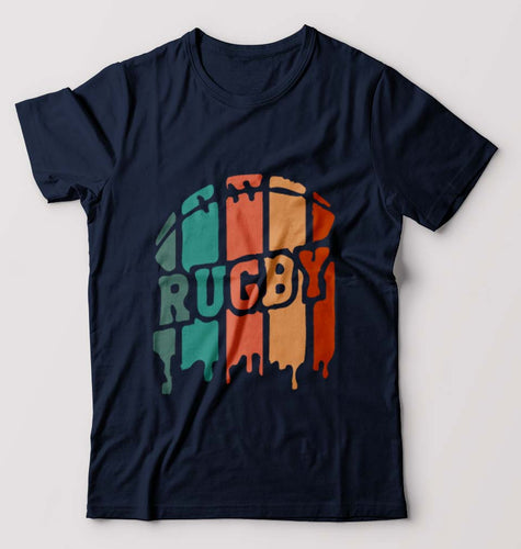 Rugby T-Shirt for Men-Navy Blue-Ektarfa.online