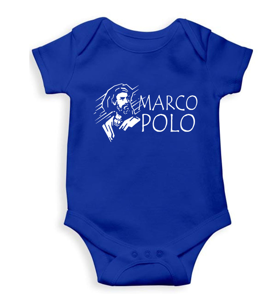 Marco Polo Kids Romper For Baby Boy/Girl-Royal Blue-Ektarfa.online