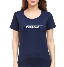 Load image into Gallery viewer, Bose T-Shirt for Women-Navy Blue-Ektarfa.online
