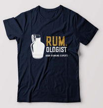 Load image into Gallery viewer, Rum T-Shirt for Men-Navy Blue-Ektarfa.online
