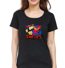 Load image into Gallery viewer, Swat Kats T-Shirt for Women-Black-Ektarfa.online
