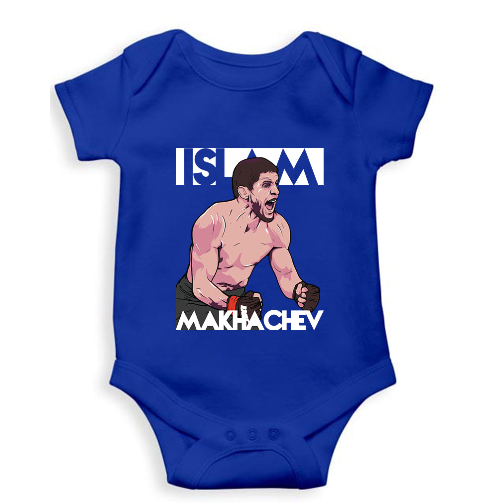 Islam Makhachev Kids Romper For Baby Boy/Girl-Royal Blue-Ektarfa.online