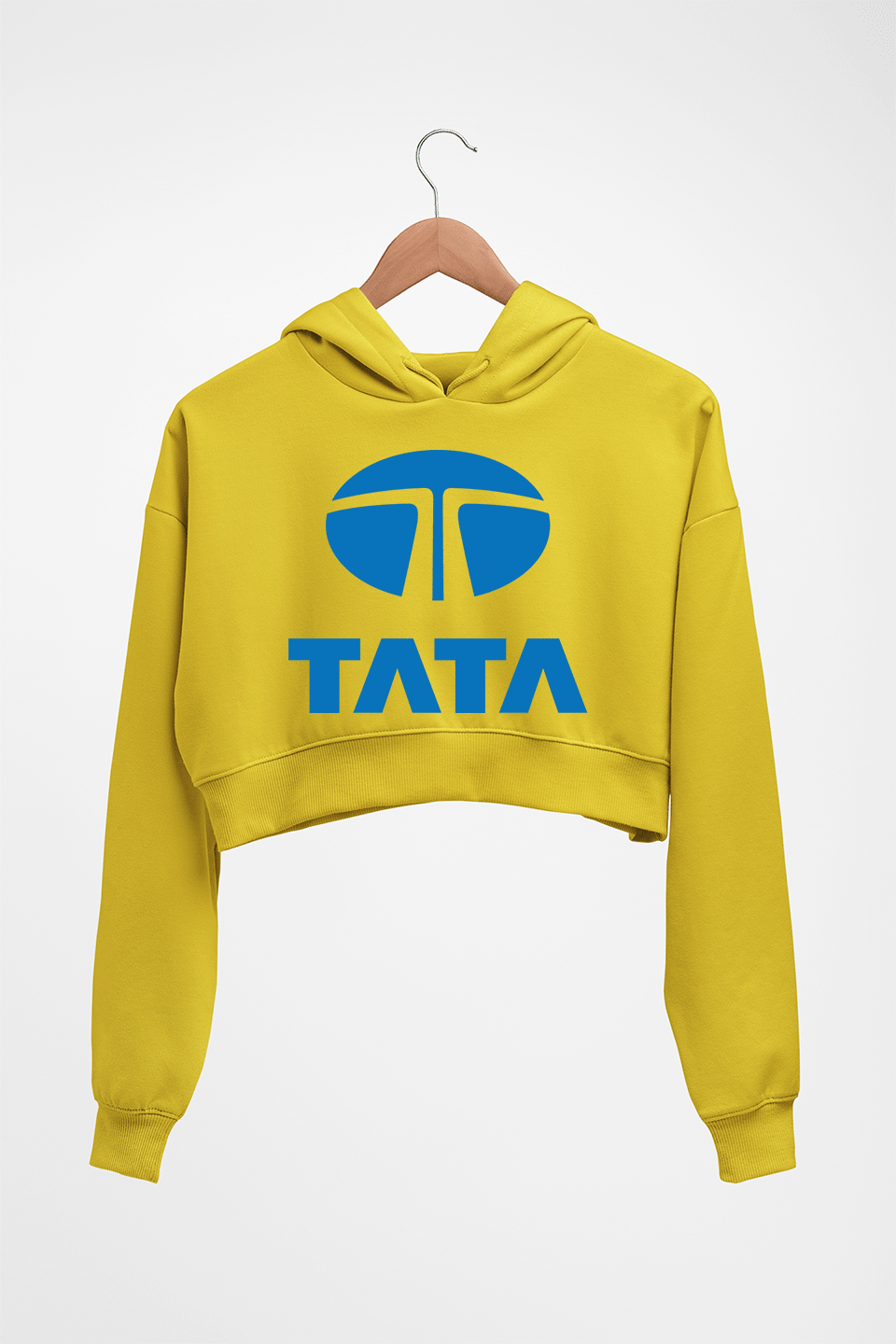 Tata Crop HOODIE FOR WOMEN-Mustard Yellow-Ektarfa.online