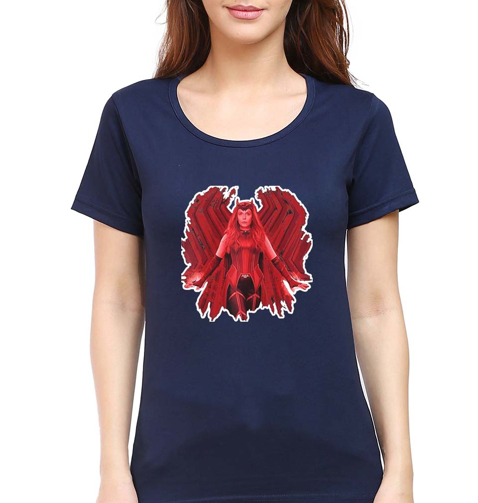 Wanda T-Shirt for Women-Navy Blue-Ektarfa.online