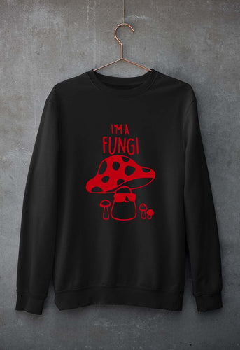Mushroom Unisex Sweatshirt for Men/Women-Black-Ektarfa.online
