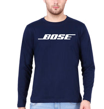 Load image into Gallery viewer, Bose Full Sleeves T-Shirt for Men-Navy Blue-Ektarfa.online
