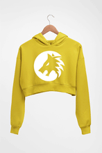Load image into Gallery viewer, Call of Duty (COD) Crop HOODIE FOR WOMEN-Mustard Yellow-Ektarfa.online
