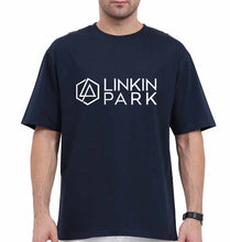 Load image into Gallery viewer, Linkin Park Oversized T-Shirt for Men-Navy Blue-Ektarfa.online
