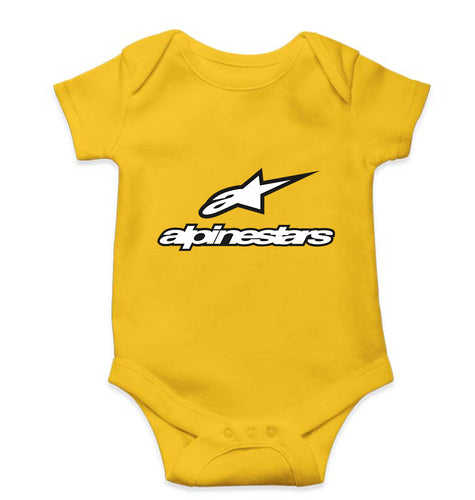 Alpinestars Kids Romper For Baby Boy/Girl-Yellow-Ektarfa.online