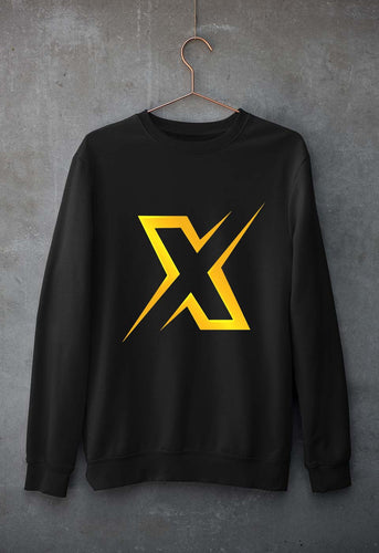 Battlegrounds Mobile India (BGMI) Xspark Esport Unisex Sweatshirt for Men/Women-Black-Ektarfa.online