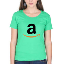 Load image into Gallery viewer, Amazon T-Shirt for Women-Flag Green-Ektarfa.online
