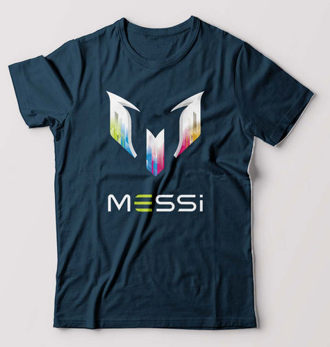 Messi T-Shirt for Men-Petrol Blue-Ektarfa.online
