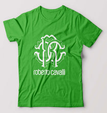 Load image into Gallery viewer, Roberto Cavalli T-Shirt for Men-Flag Green-Ektarfa.online
