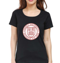 Load image into Gallery viewer, Cornell University T-Shirt for Women-Black-Ektarfa.online
