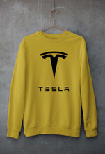 Load image into Gallery viewer, Tesla Unisex Sweatshirt for Men/Women-Mustard Yellow-Ektarfa.online

