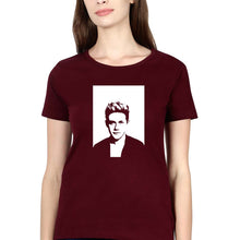 Load image into Gallery viewer, Niall Horan T-Shirt for Women-Maroon-Ektarfa.online
