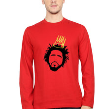 Load image into Gallery viewer, J. Cole Full Sleeves T-Shirt for Men-Red-Ektarfa.online
