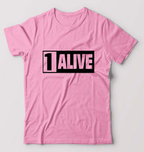 Load image into Gallery viewer, PUBG 1 Alive T-Shirt for Men-Light Baby Pink-Ektarfa.online
