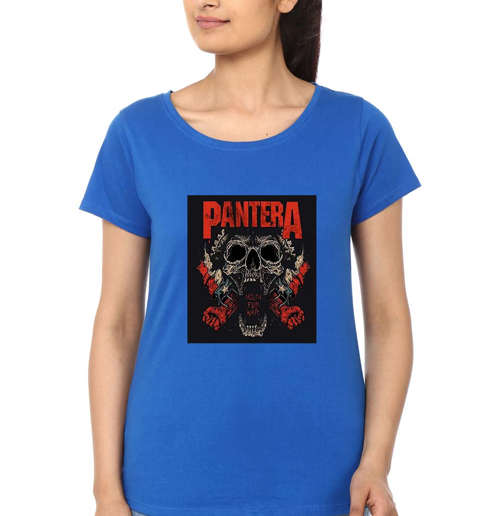 Pantera T-Shirt for Women-Royal Blue-Ektarfa.online