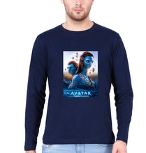 Load image into Gallery viewer, Avatar Full Sleeves T-Shirt for Men-Navy blue-Ektarfa.online
