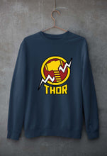 Load image into Gallery viewer, Thor Superhero Unisex Sweatshirt for Men/Women-Navy Blue-Ektarfa.online
