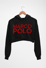 Load image into Gallery viewer, Marco Polo Crop HOODIE FOR WOMEN-Black-Ektarfa.online
