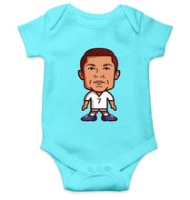 Load image into Gallery viewer, Cristiano Ronaldo CR7 Kids Romper For Baby Boy/Girl-0-5 Months(18 Inches)-Sky Blue-Ektarfa.online
