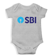 Load image into Gallery viewer, State Bank of India(SBI) Kids Romper For Baby Boy/Girl-Grey-Ektarfa.online
