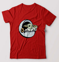 Load image into Gallery viewer, Yoda Star Wars T-Shirt for Men-Red-Ektarfa.online
