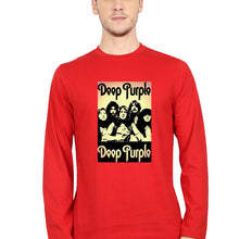 Load image into Gallery viewer, Deep Purple Full Sleeves T-Shirt for Men-Red-Ektarfa.online
