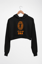 Load image into Gallery viewer, Badminton Crop HOODIE FOR WOMEN-Black-Ektarfa.online
