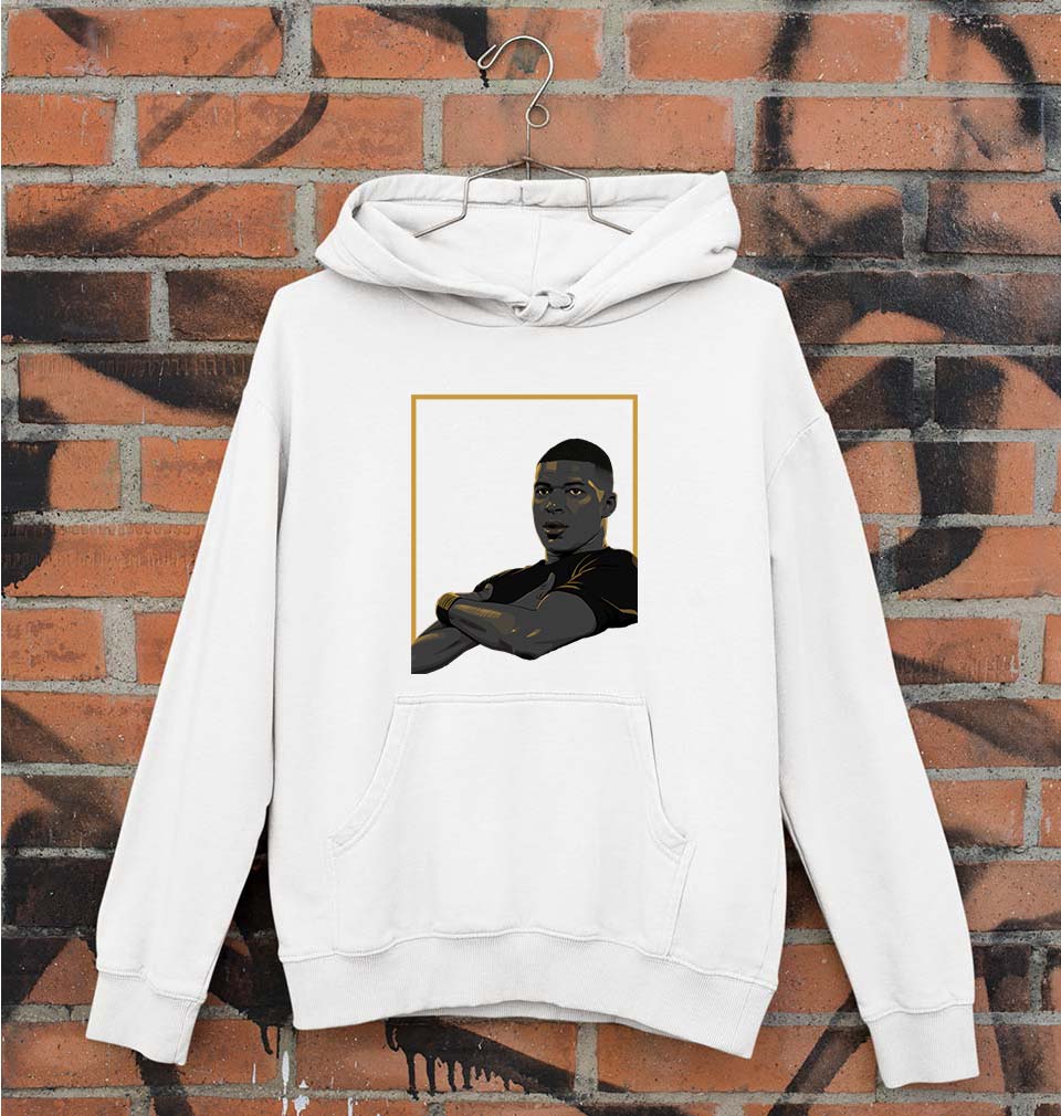 Kylian Mbappé Unisex Hoodie for Men/Women-White-Ektarfa.online