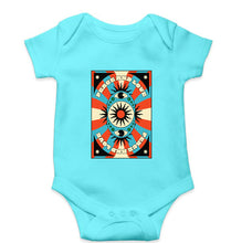 Load image into Gallery viewer, Psychedelic Peace and Love Kids Romper For Baby Boy/Girl-Sky Blue-Ektarfa.online
