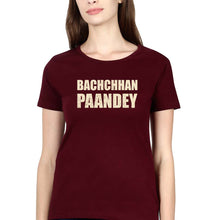 Load image into Gallery viewer, Bachchan Pandey T-Shirt for Women-Maroon-Ektarfa.online
